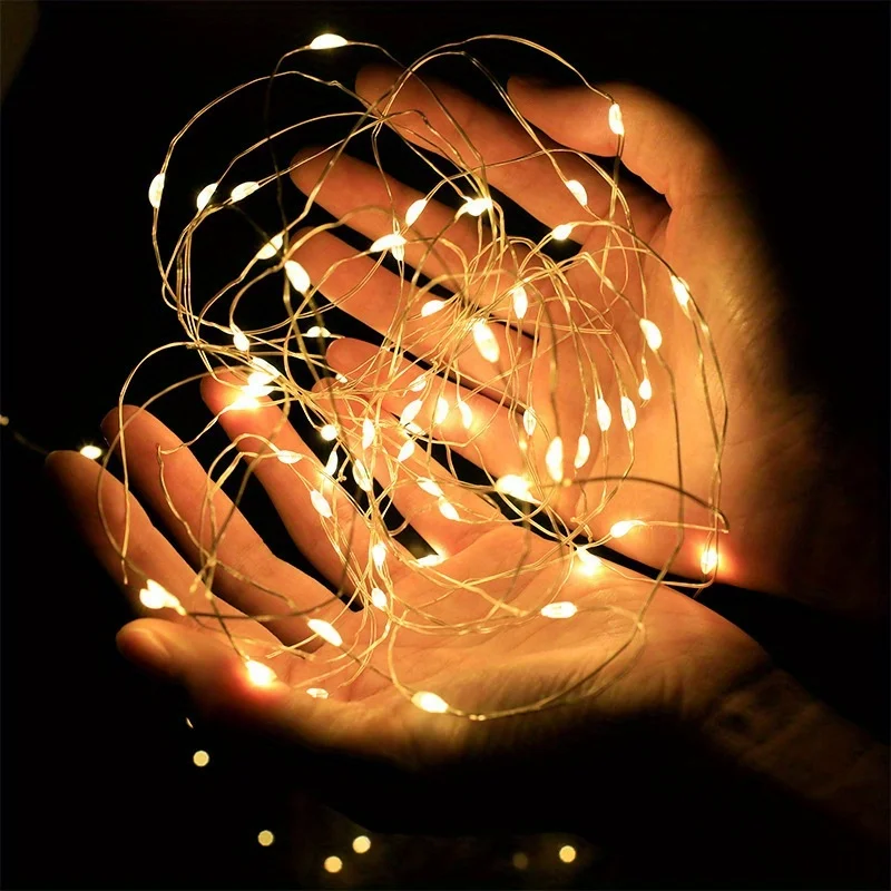 10 팩 방수 미니 요정 조명 구리 크리스마스 장식 및 - Outdoor Power For Christmas Lights 리뷰 및 가격