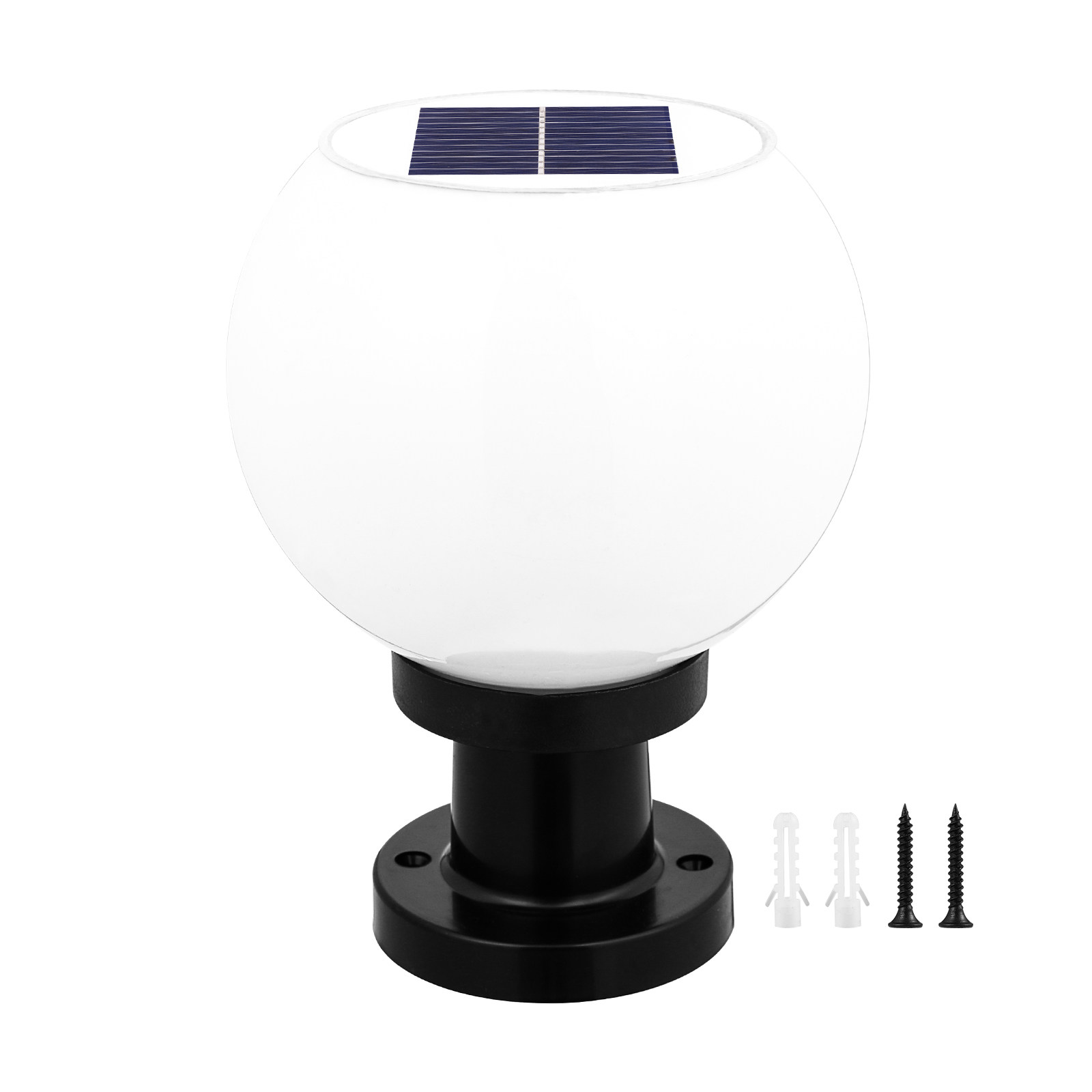 1. 태양광으로 작동하는 둥근 LED 벽걸이 조명, 흰 - Outdoor Powerwall 리뷰 및 가격