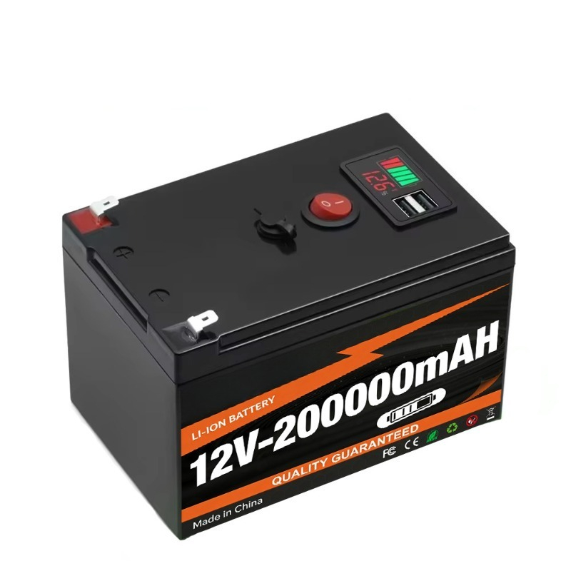 12V 200000mAh 충전식 리튬 배터리 팩(BMS - Outdoor Power Number 리뷰 및 가격