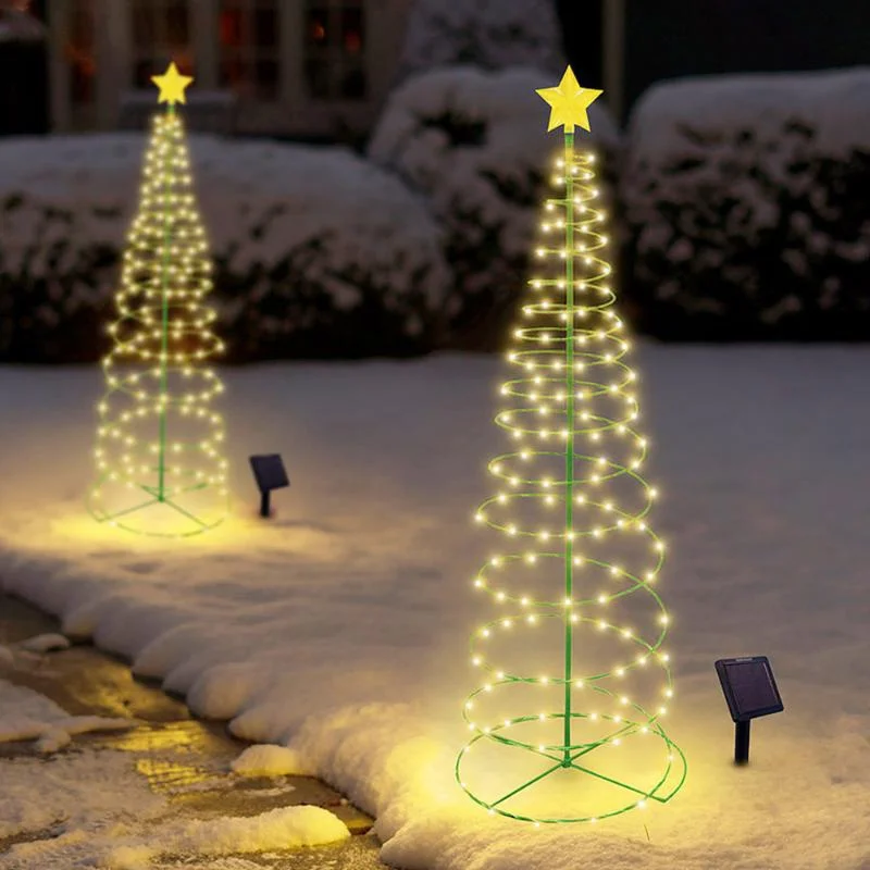 태양광 크리스마스 트리 LED 조명, 따뜻한 백색광,  - Outdoor Power For Christmas Lights 리뷰 및 가격