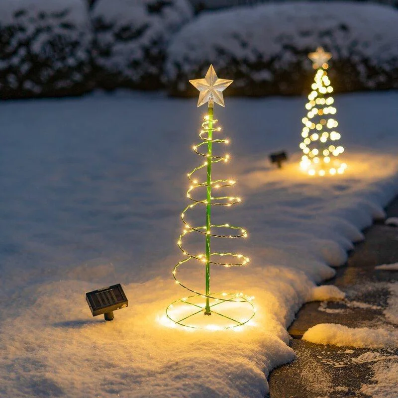 태양광 크리스마스 트리 LED 조명, 따뜻한 백색광,  - Outdoor Power For Christmas Lights 리뷰 및 가격