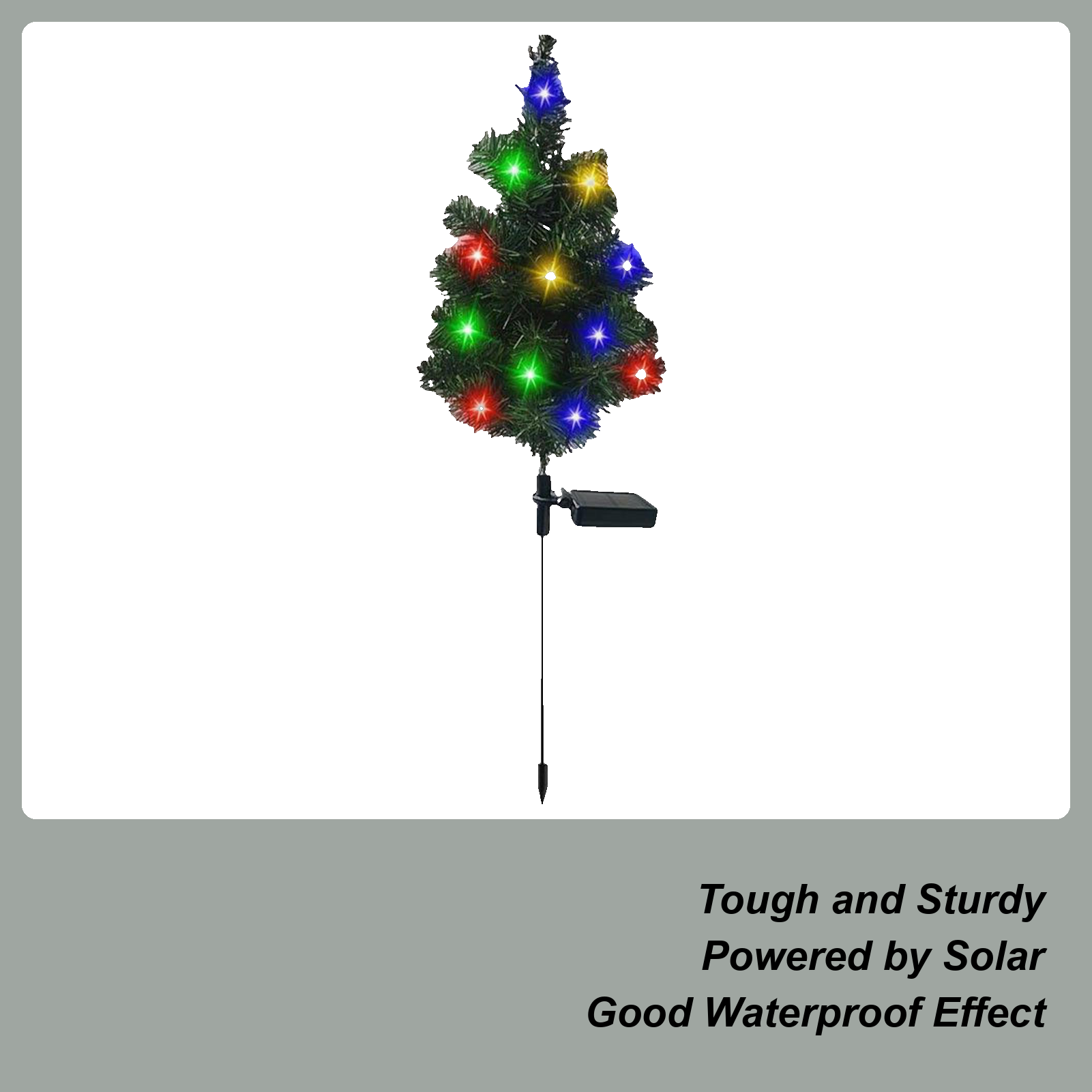 태양광 크리스마스 트리 야외 장식, 말뚝형 LED 태양 - Outdoor Power For Christmas Lights 리뷰 및 가격